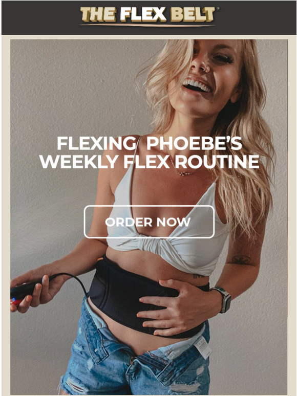 The Flex Belt Flexing Phoebes Weekly Flex Routine Milled