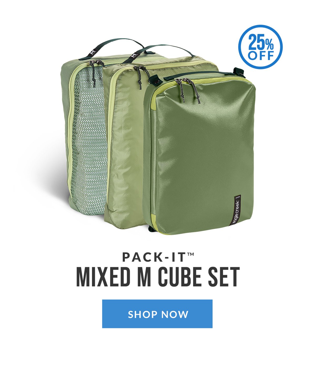 Pack-It Mixed Cube Set now 25% OFF