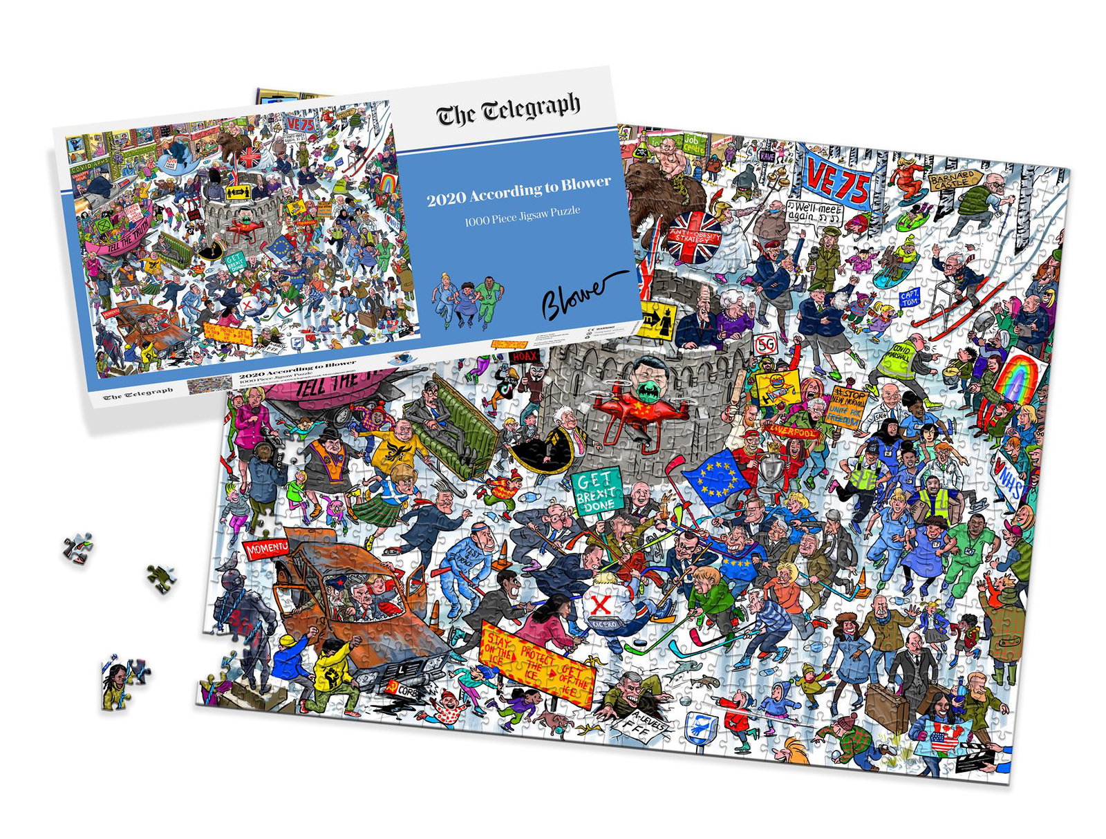 Image of 2020 According to Blower 1000 Piece Jigsaw Puzzle