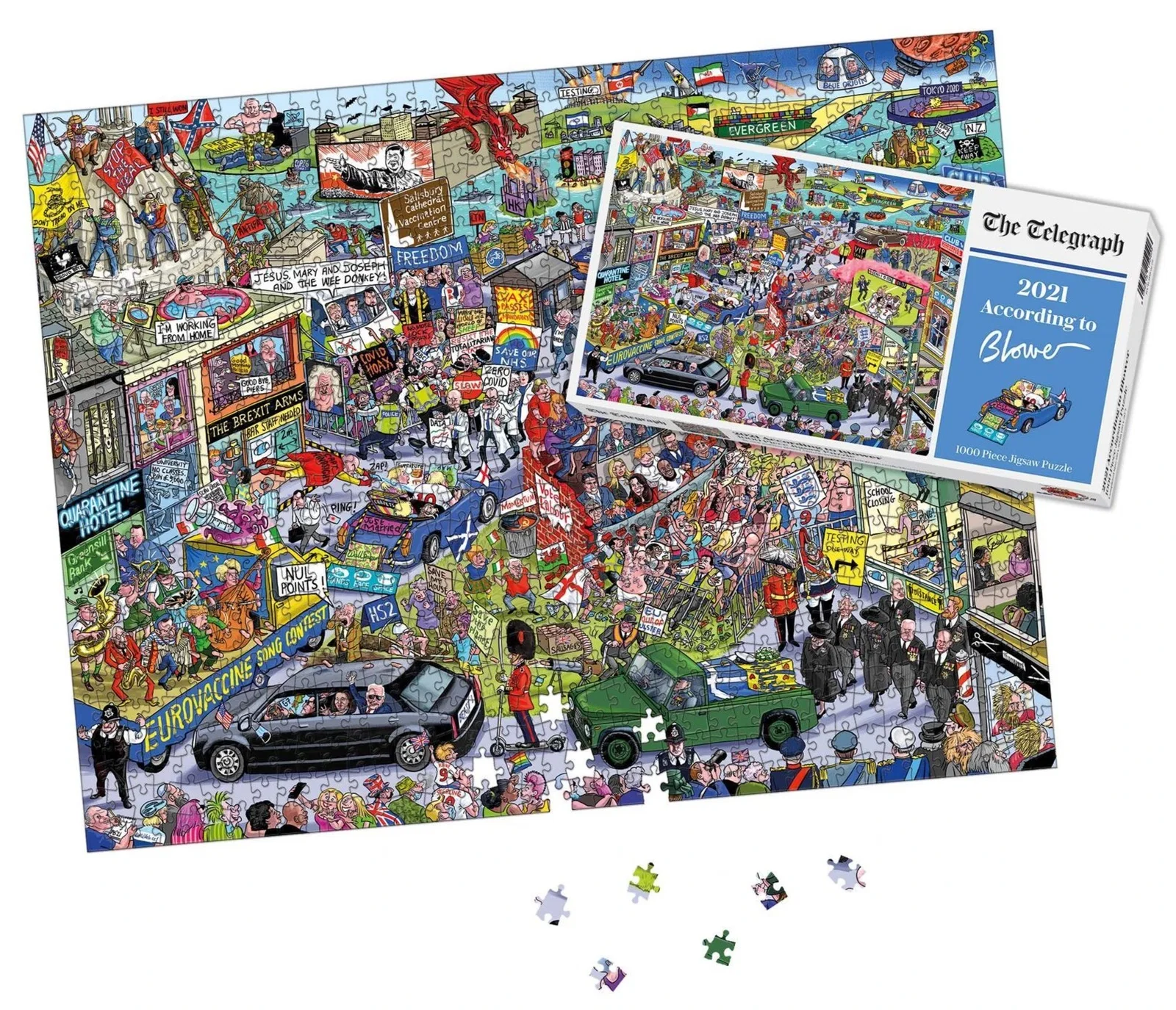 Image of 2021 According to Blower 1000 Piece Jigsaw Puzzle