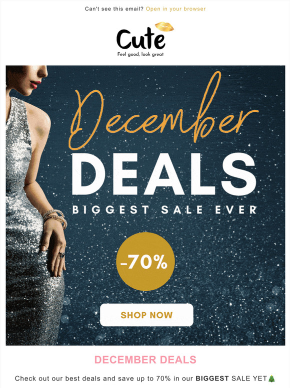 BIGGEST SALE EVER!