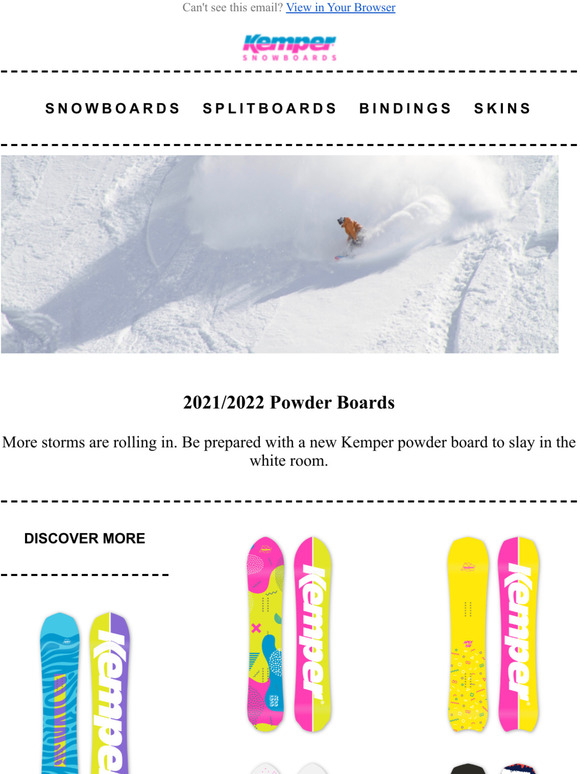 kemper snowboards investment