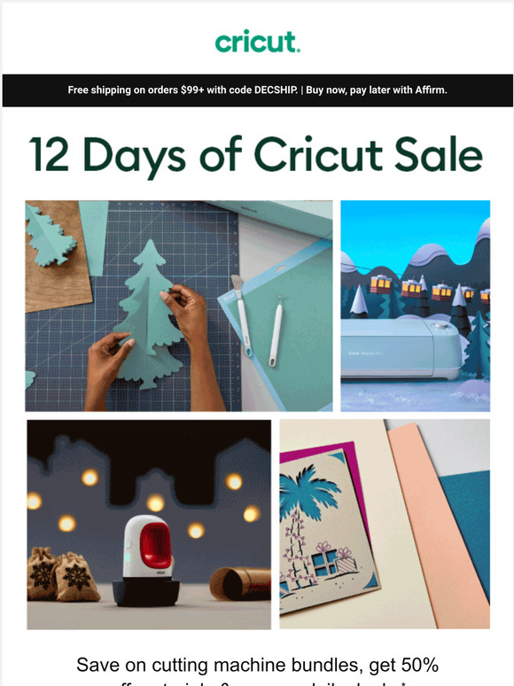 Cricut 12 Days of Cricut Sale is Ending Milled
