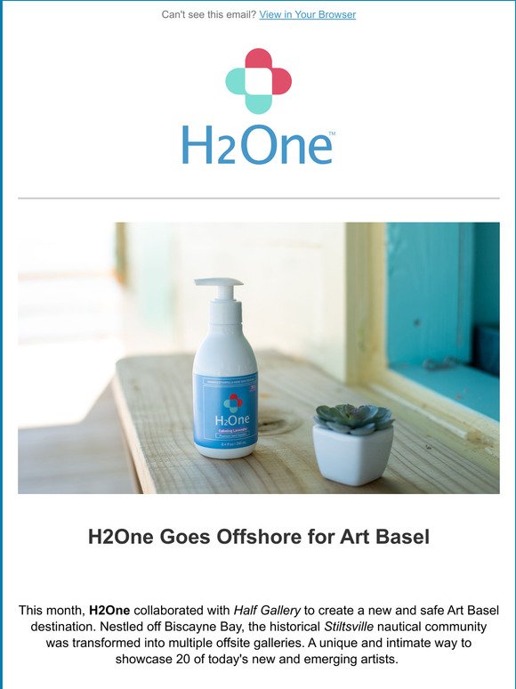 Art Basel Goes Offshore with H2One