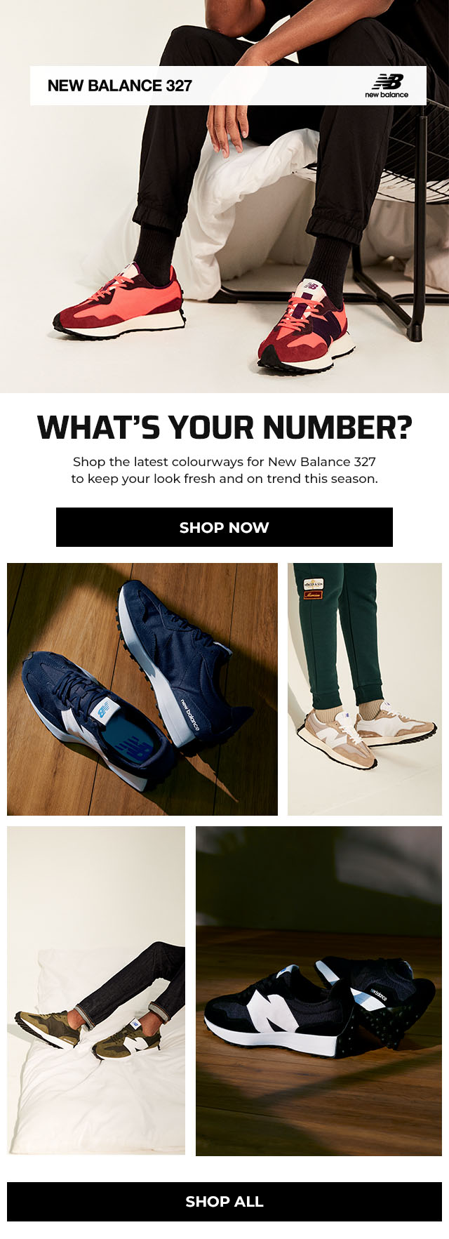 Footasylum New Balance 327 Milled