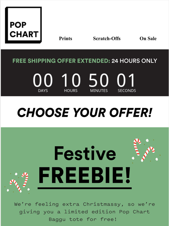 Pop Chart Lab Choose Your Offer Milled