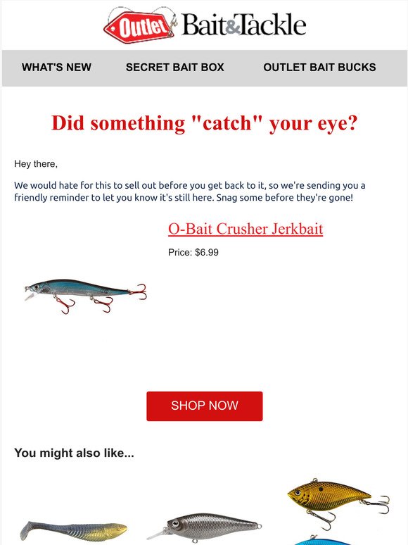 Did something "catch" your eye?