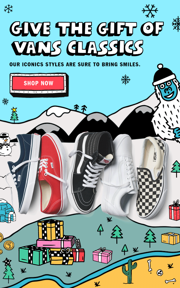Vans Order These Classics Now & Receive By Christmas Eve! Milled