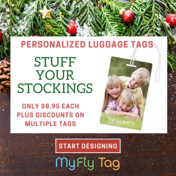 Personalized Luggage Tags - Stocking Stuffer Idea