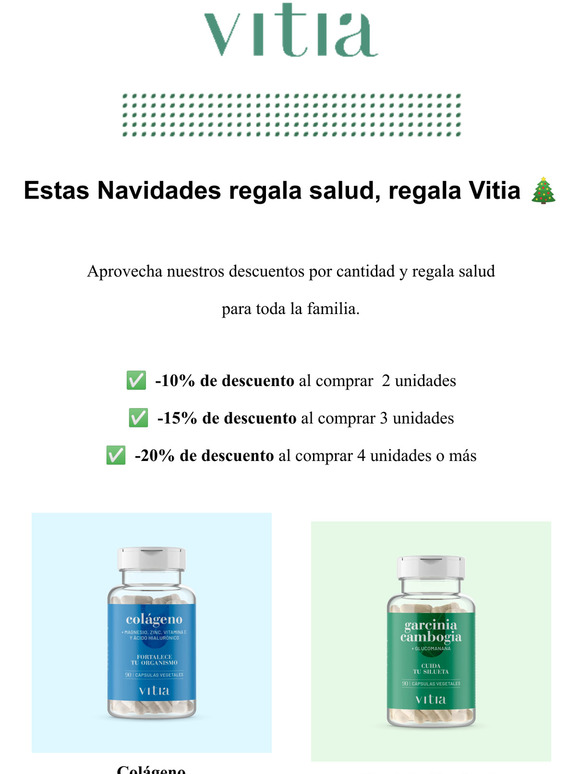 Regala salud, regala Vitia