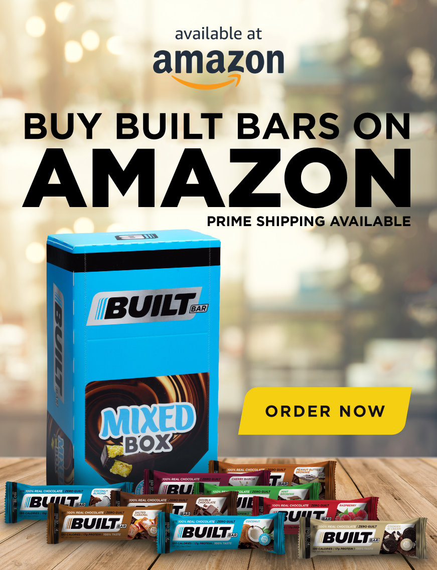 Built Bar Built Bars now available on Amazon! Milled