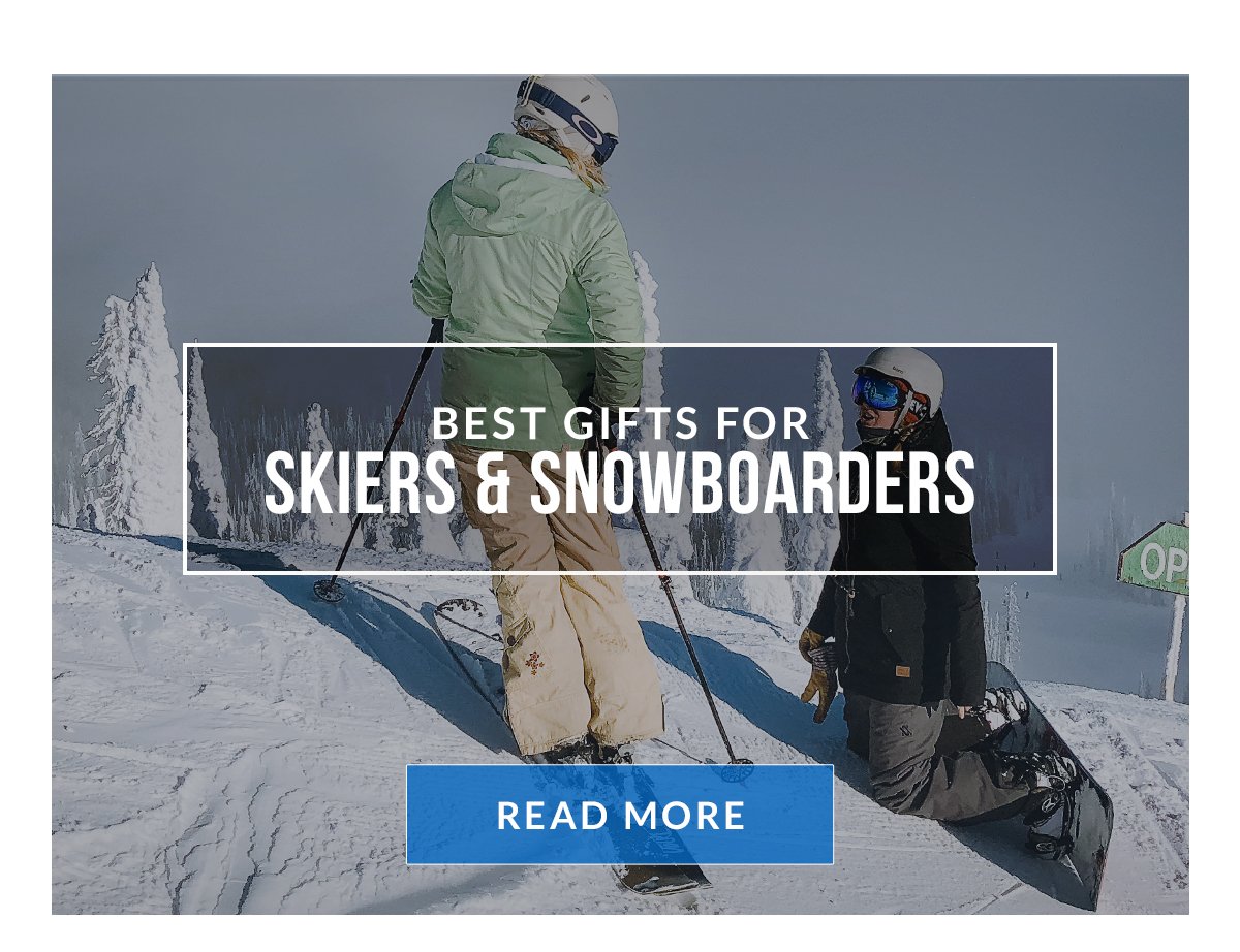 Gifts for skiers and snowboarders - Read More