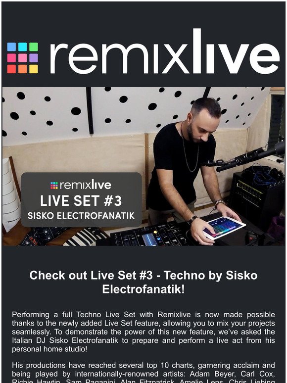 New Live Set by Sisko Electrofanatik! 