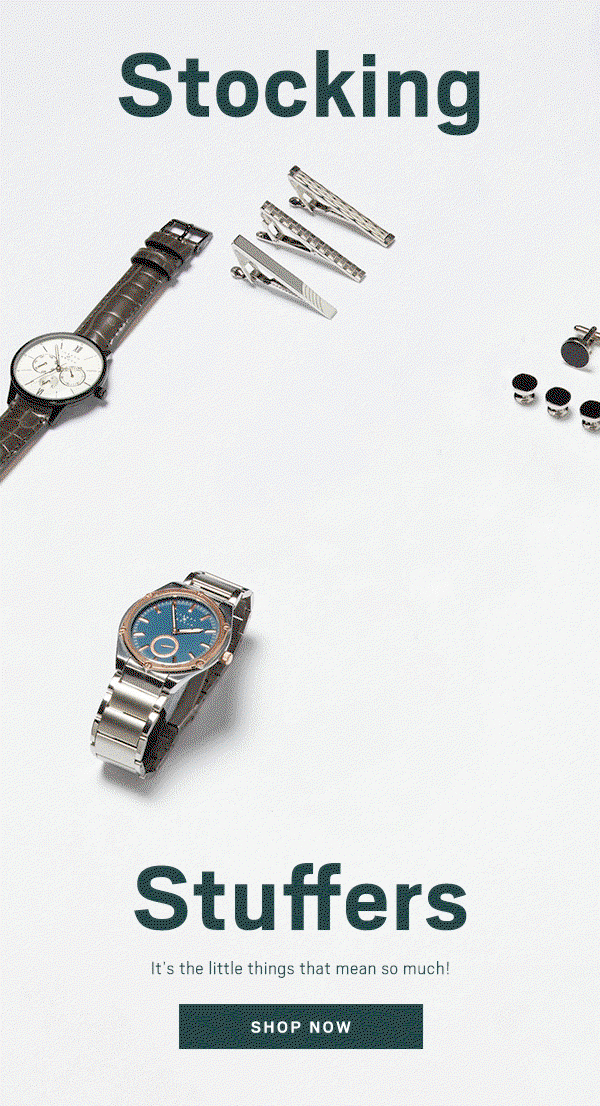 Stocking Stuffers - Shop Now