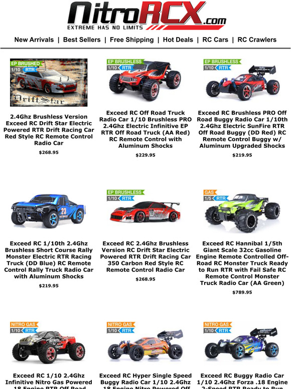 Exceed rc best sale infinitive nitro