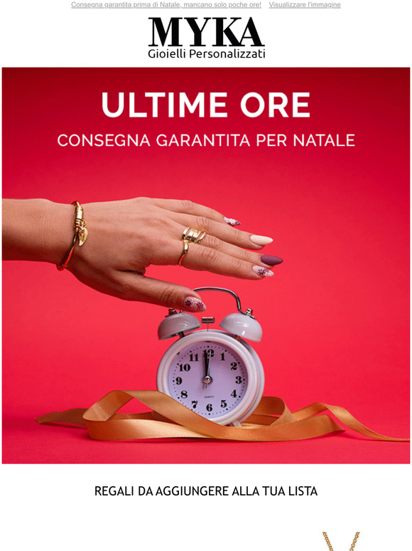 ULTIMO GIORNO Per ordinare i regali di Natale