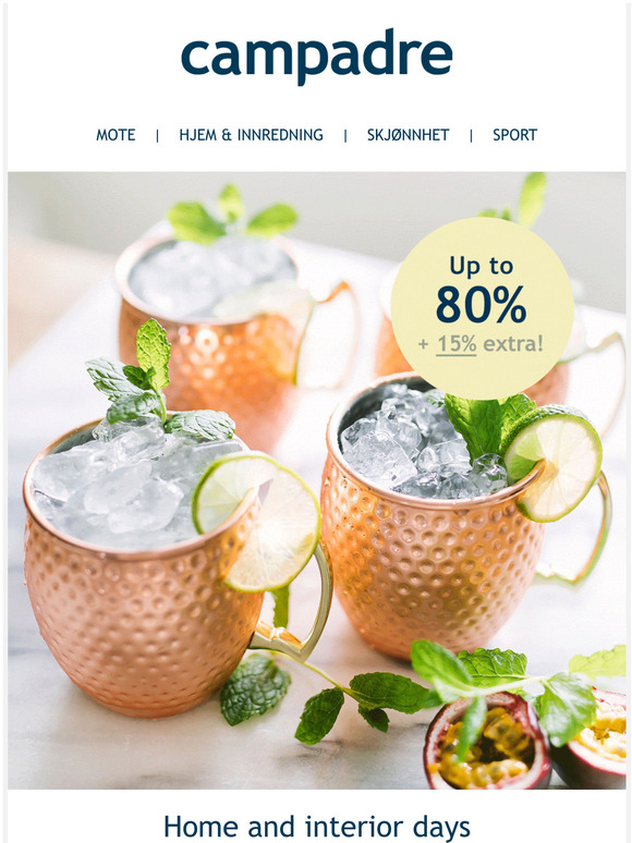 Home and interior  15% EXTRA discount