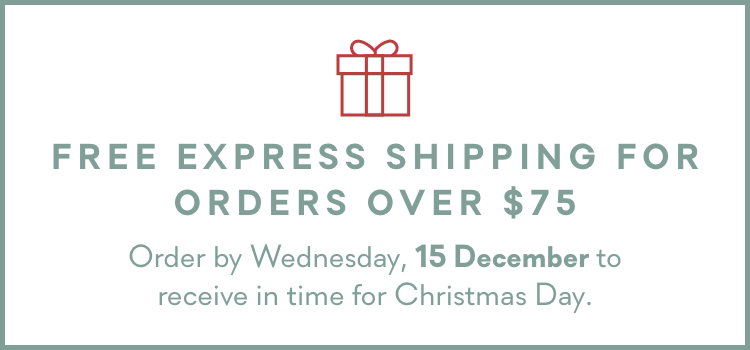 Free Express Shipping For Orders Over $75