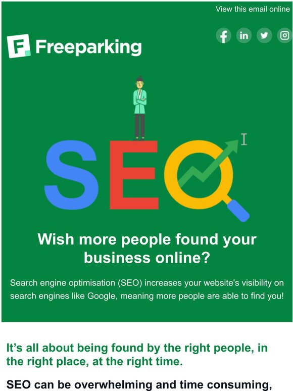 Need more people to find your business online?
