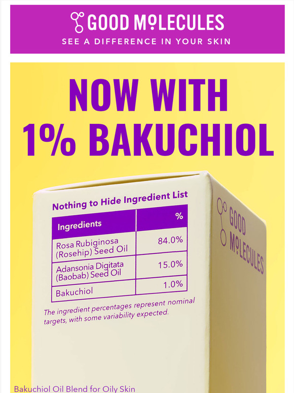 Good Molecules Our Bakuchiol Just Got Better Milled   C@2x 