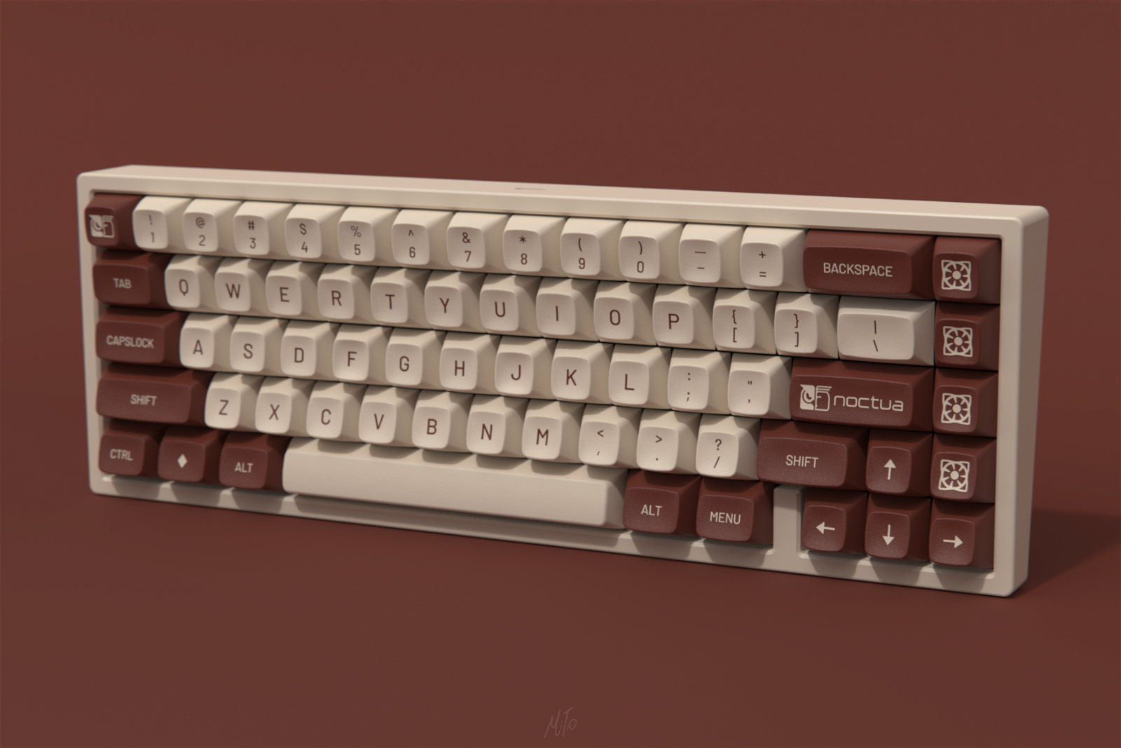 Drop: Bring The Noctua Look to Your Keyboard | Milled