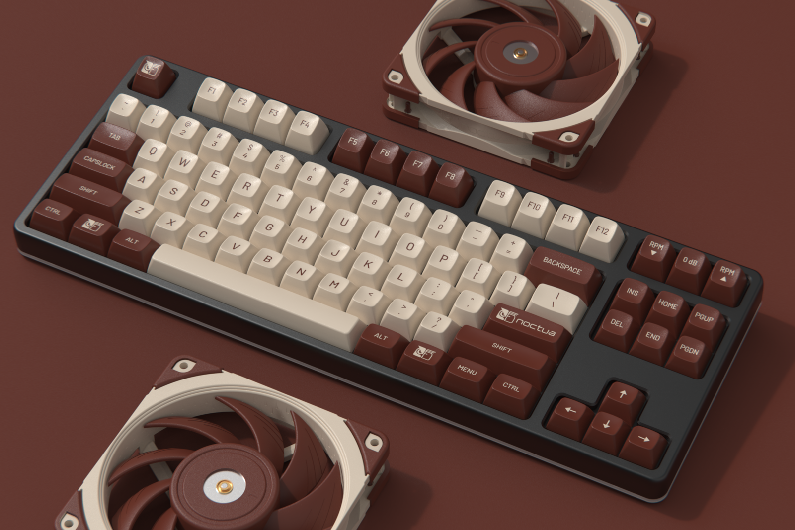 Drop: Bring The Noctua Look to Your Keyboard | Milled