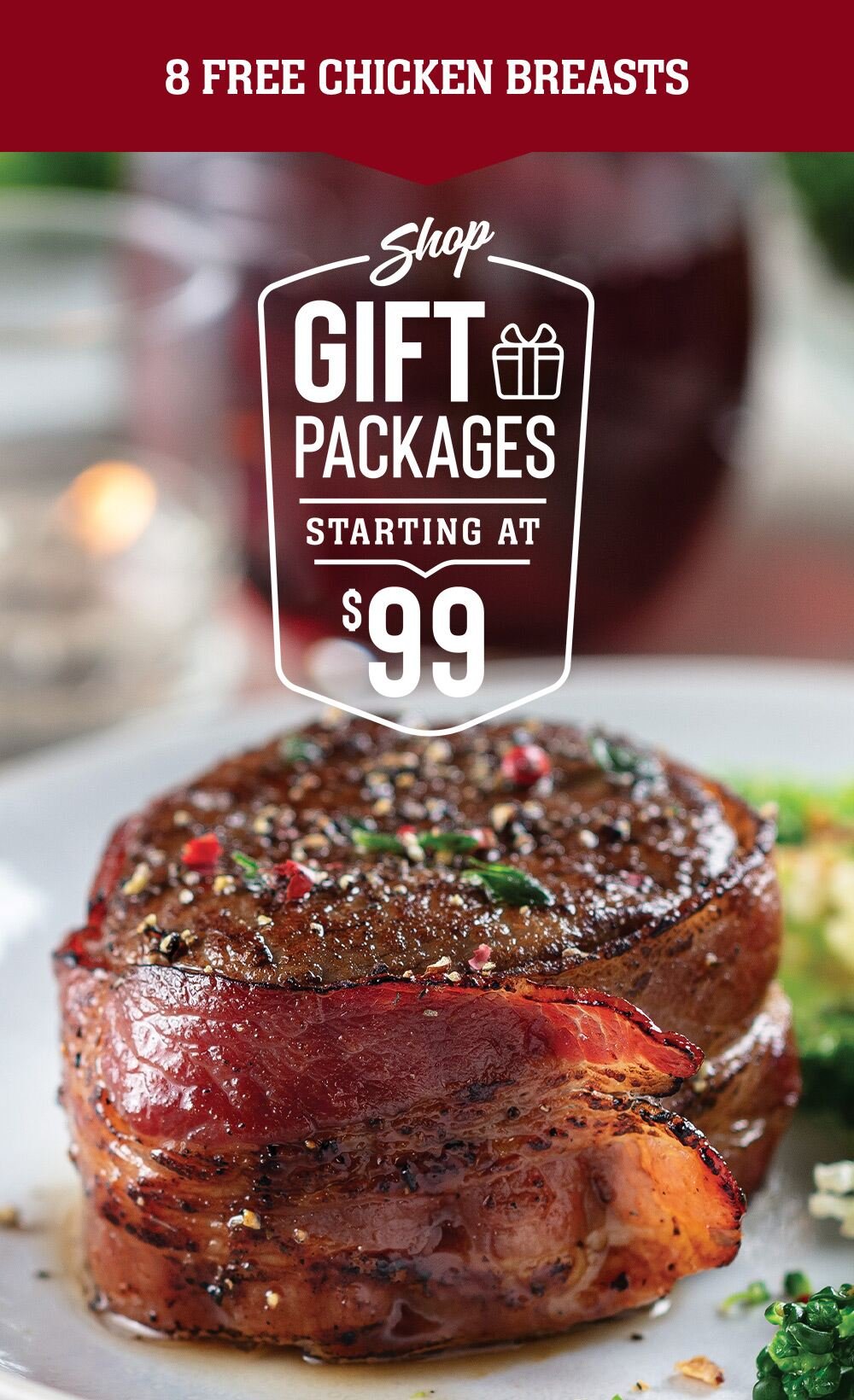 Omaha Steaks: Gifting made simple with this $99 package!
