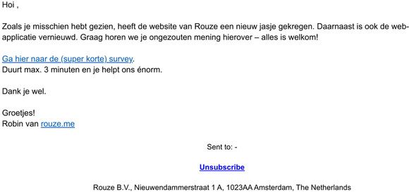 Nieuwe website  wat vind je?