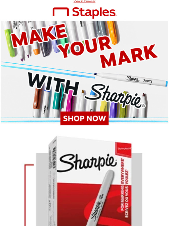 Make Your Mark with Sharpie