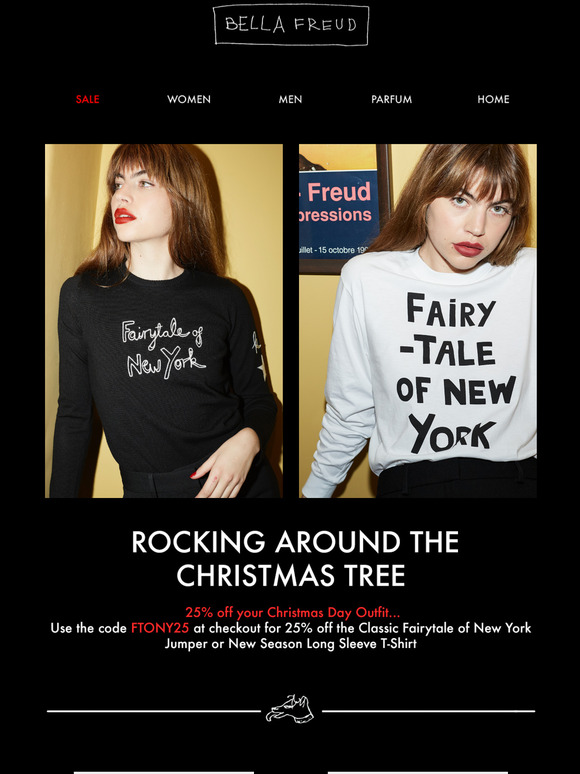 fairytale of new york bella freud