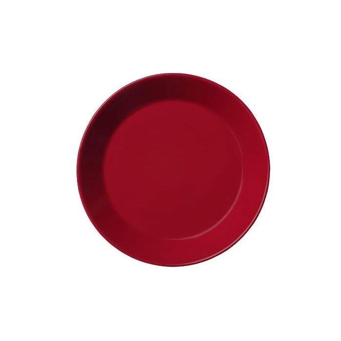 Image of iittala Teema Red Düz Tabak-17 cm