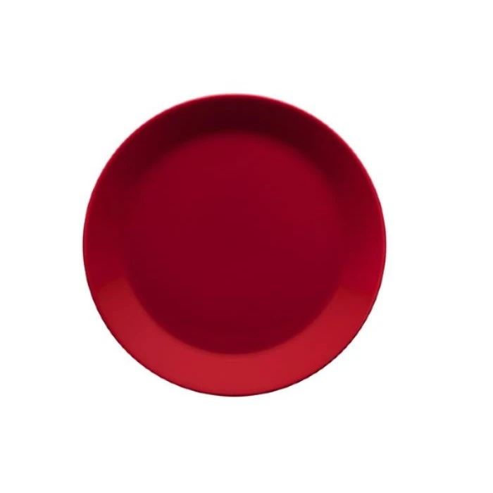 Image of iittala Teema Red Düz Tabak-21 cm