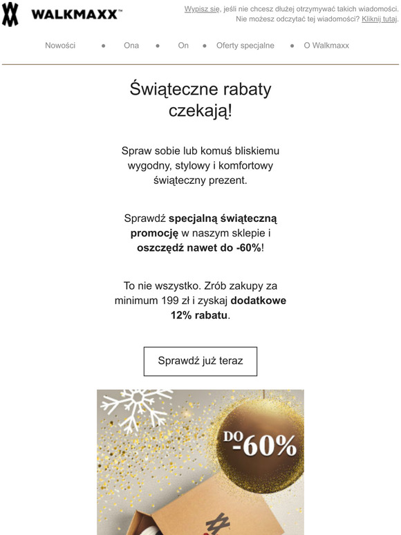 witeczne rabaty czekaj na Ciebie >