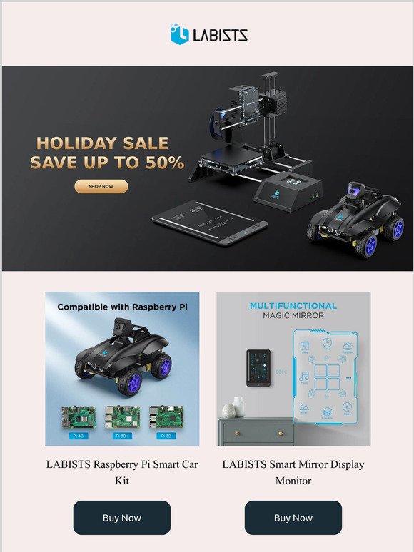 LABISTS HOLIDAY SALE IS HERE!!! SAVE UP TO 50% OFF