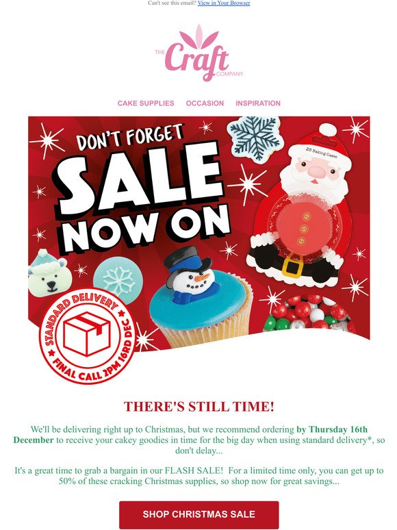  SALE NOW ON! Get Christmas Bakes Wrapped Up 