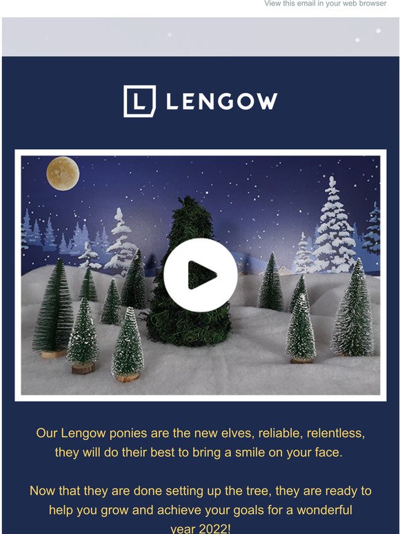Lengow wishes you a happy festive season!