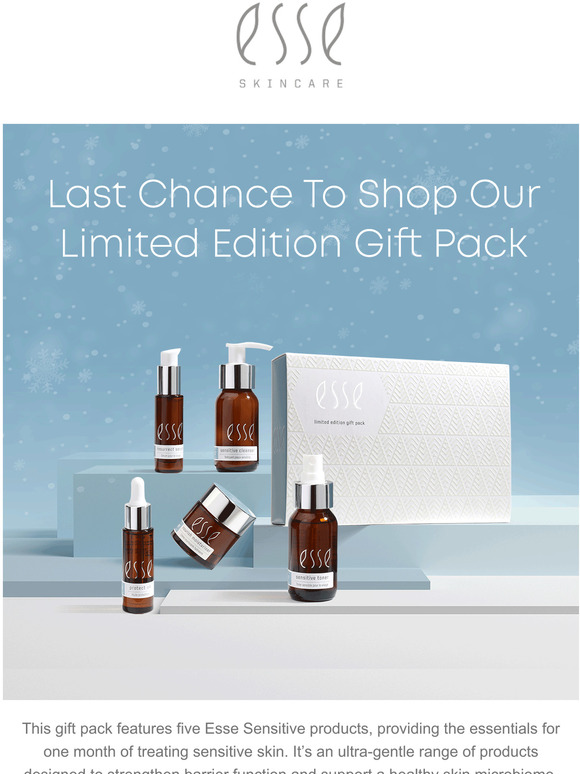 Last Chance To Shop Our Limited Edition Gift Pack
