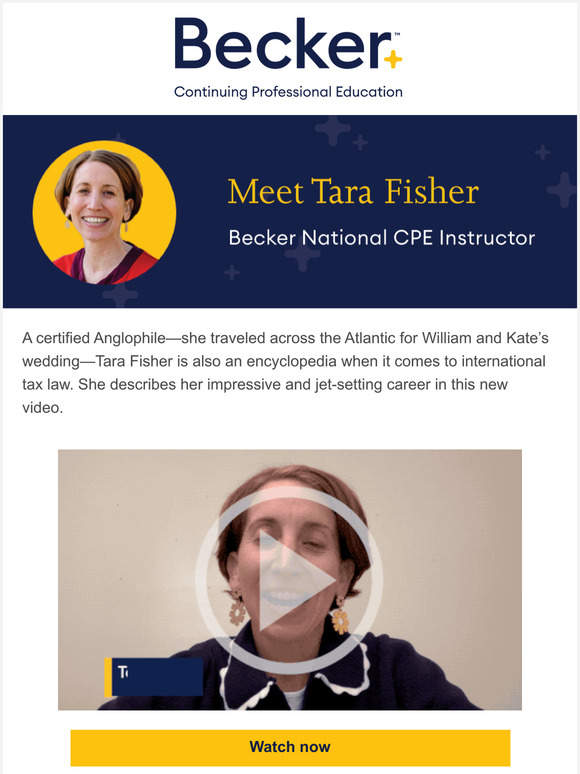 Becker Meet Tara Fisher! Milled