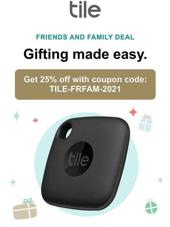 Get your Friends & Family coupon