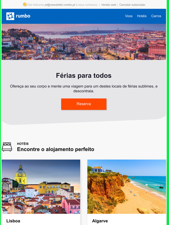  Est a planear uma viagem fora do programa?