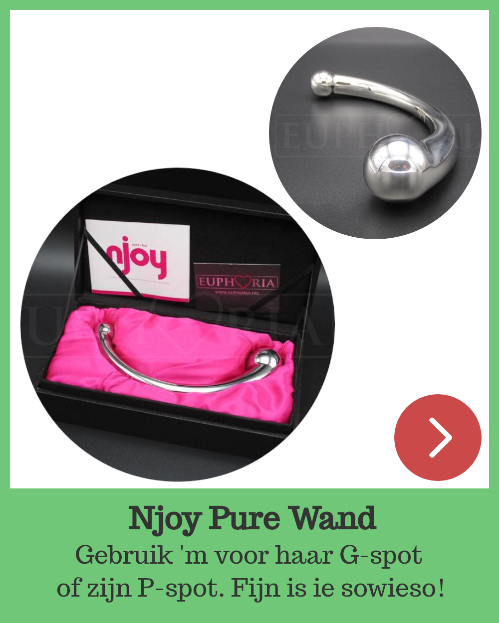 Njoy Pure Wand: Voor de G- én de P-spot