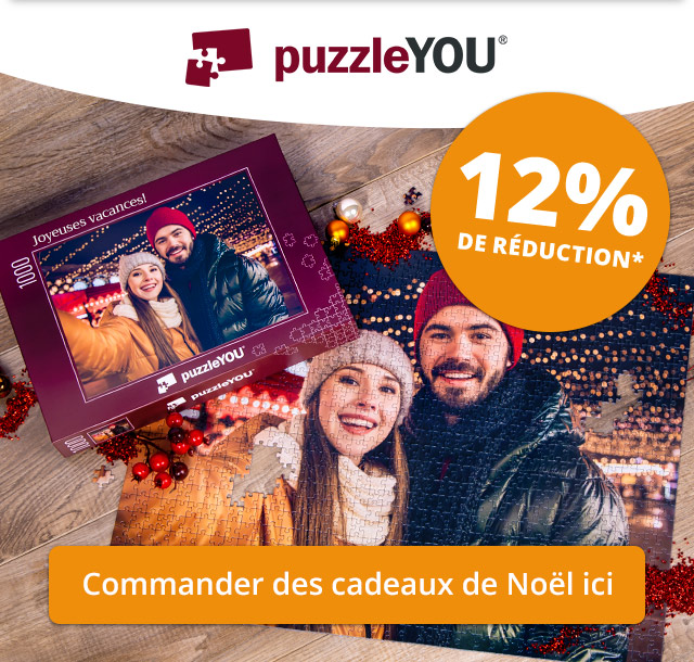 Des Cadeaux de Noël chez puzzleYOU