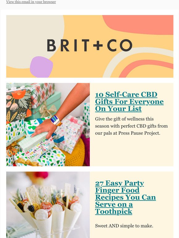 The Ultimate  Gift Guide — Brit + Co - Brit + Co