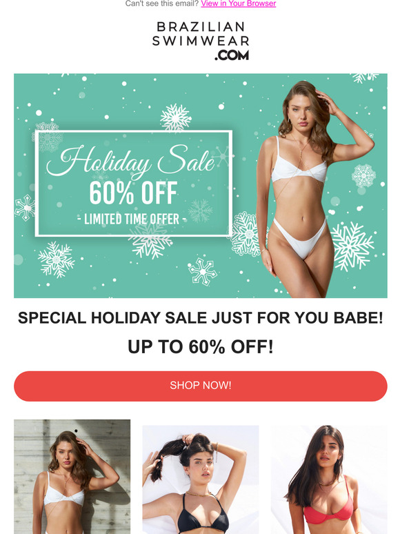 HOLIDAY SALE! 60% OFF!