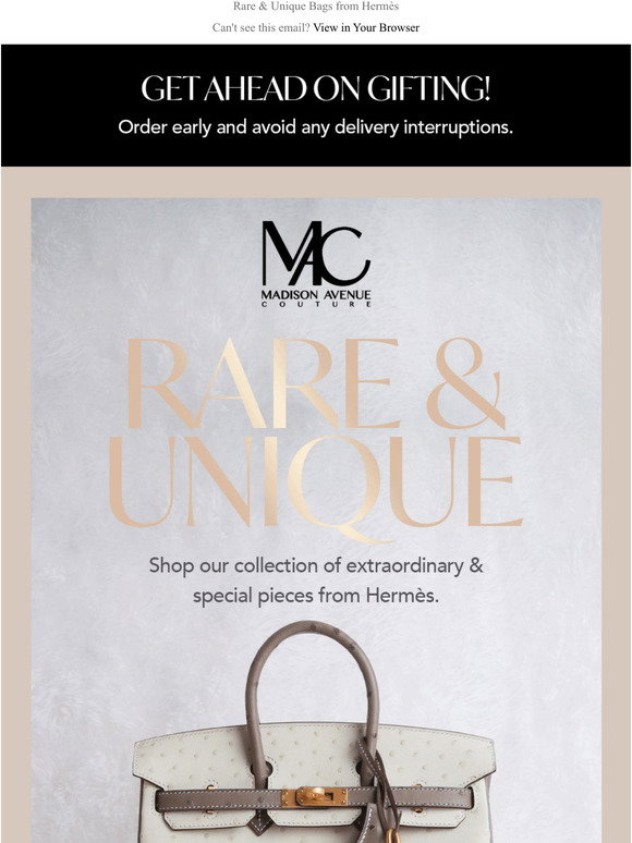 Hermès Bag Names  Madison Avenue Couture