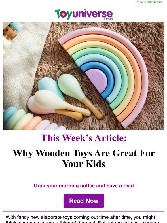 Why should you consider wooden toys for your kids?
