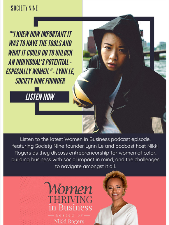  Listen Now: Women in Business ft. Founder Lynn Le