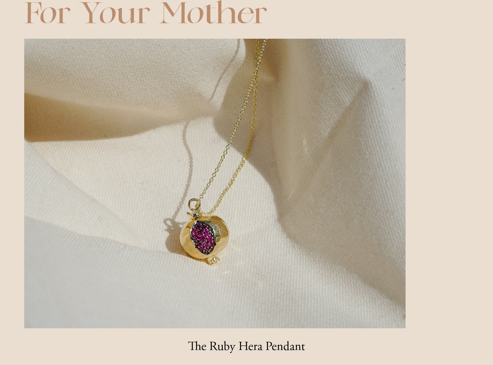 Ruby Hera Necklace - Pamela Love Jewelry