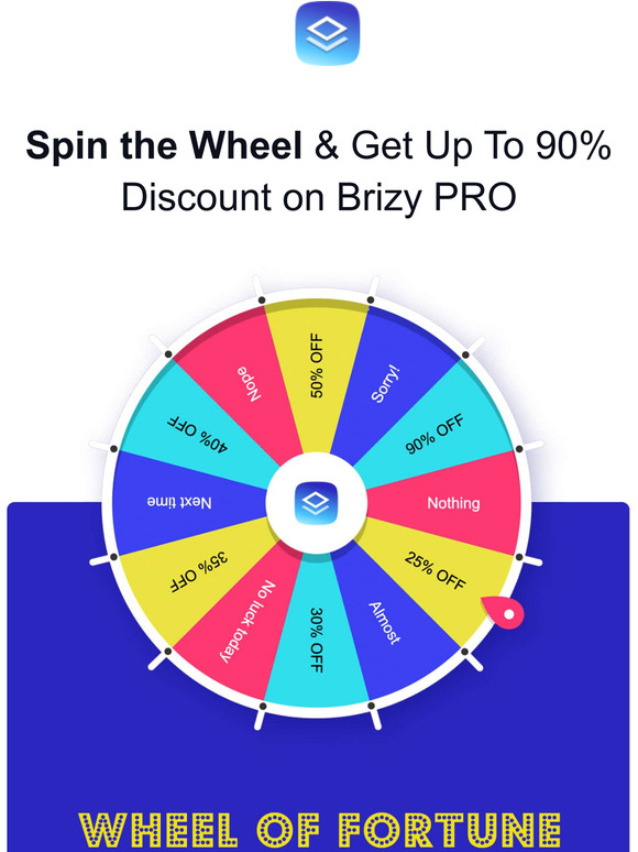 Are you feeling lucky?