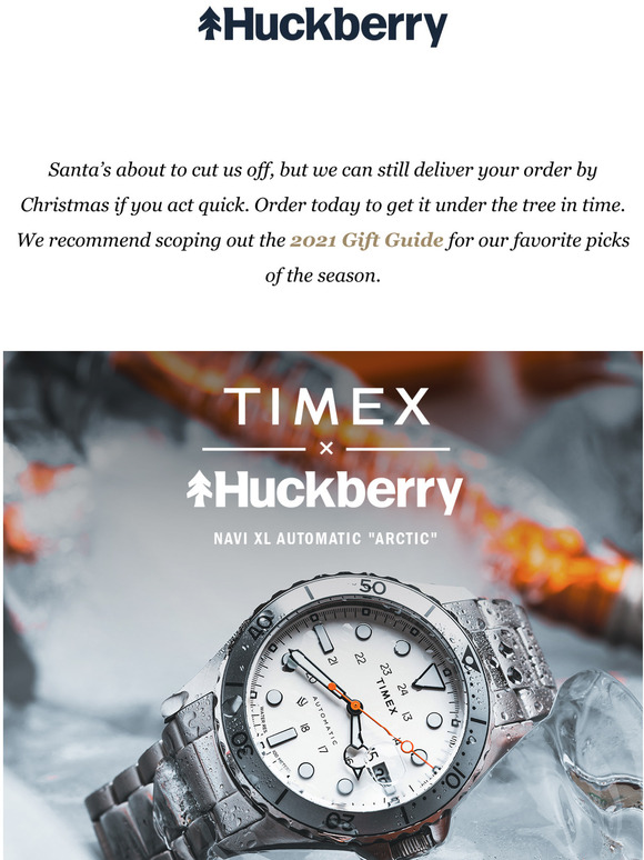 Huckberry Timex x Huckberry Milled